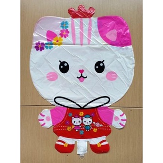 

1pack / 50biji Angel Cat (BALON GAS/FOIL/TERBANG/KARAKTER )