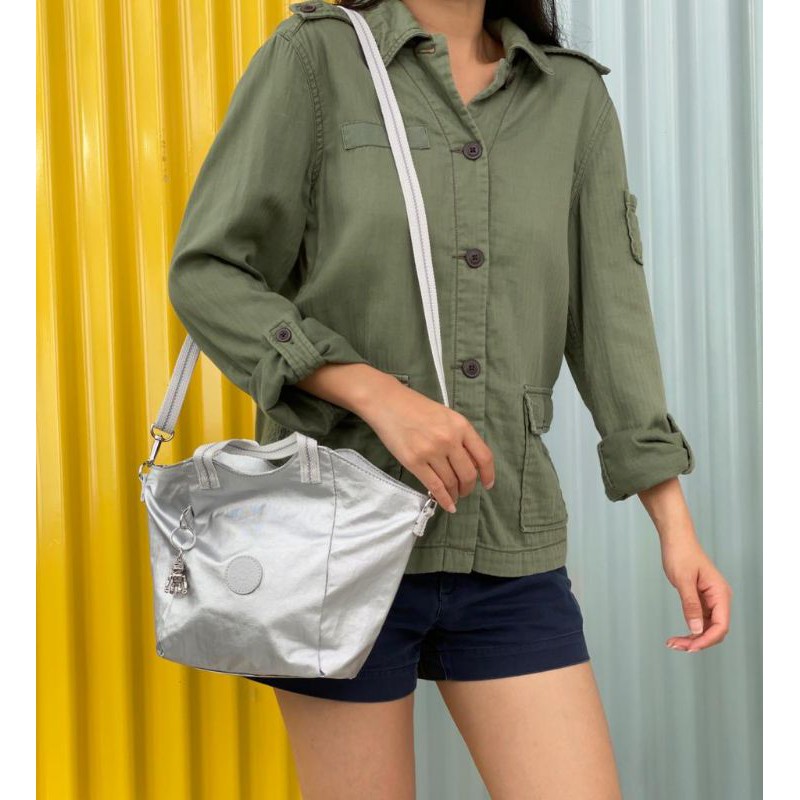 KIPLING Nori Metallic Shoulder Bag