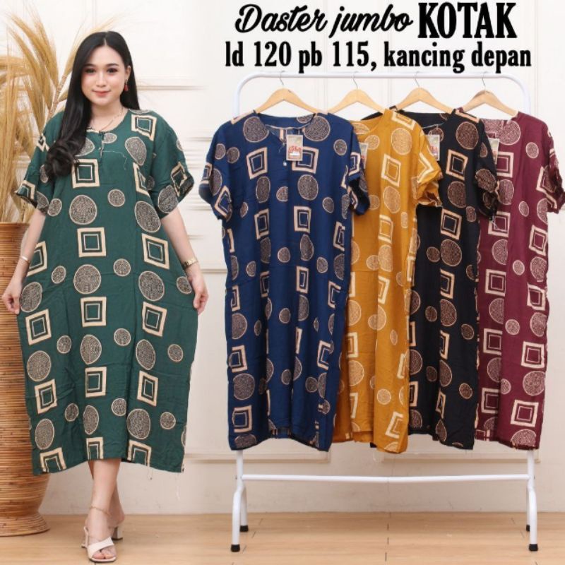 Daster Jumbo Rayon Busui Batik Pekalongan Daster Murah Baju Batik Wanita Kekinian Bisa Pilih Warna