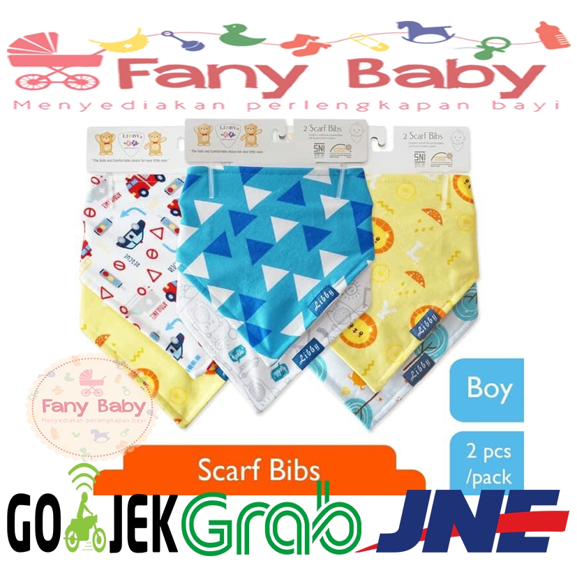 Libby Scarf Bibs 2pcs