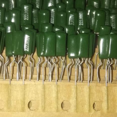 Kapasitor Milar 222 100V Mylar 222 100V Mylar 2n2 100V RTRAVO2 Ayo Beli