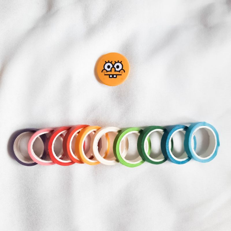 

Rainbow Washi Tape / Washi Tape Warna Warni