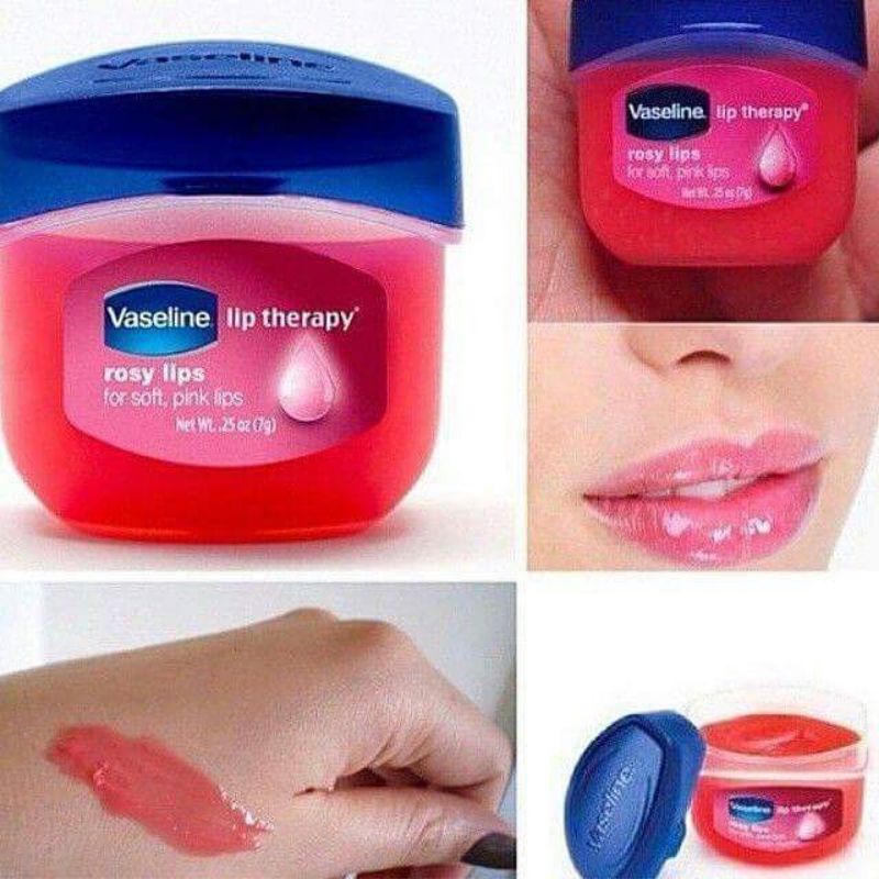 DBI - VASELINE CREME BRULEE / COCO BUTTER/ ROSE LIP THERAPY LIPS 7 GRAM GRATIS ONGKIR COD