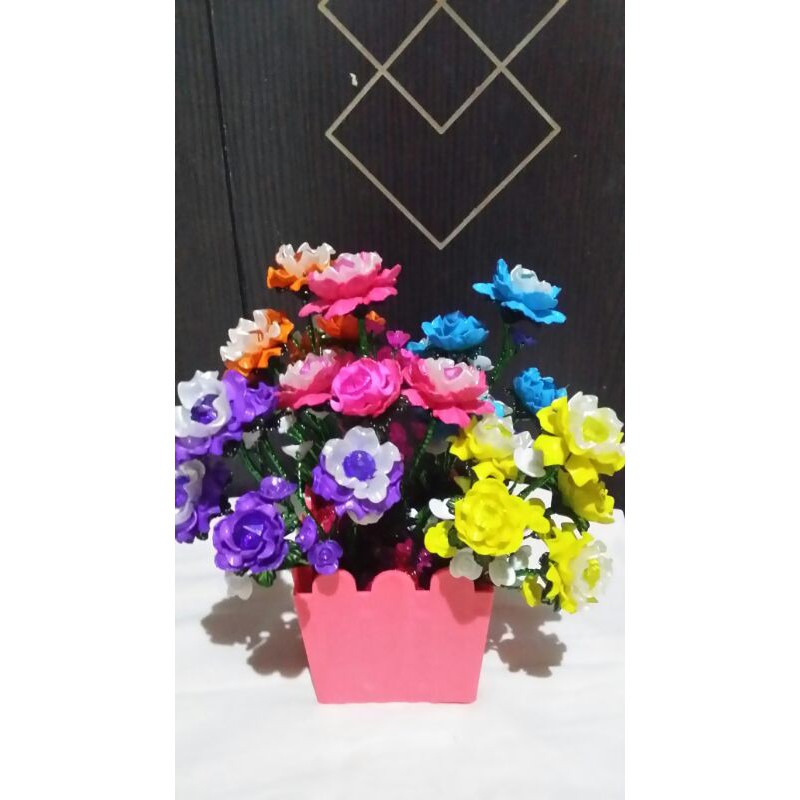 

bunga mawar akrilik mix