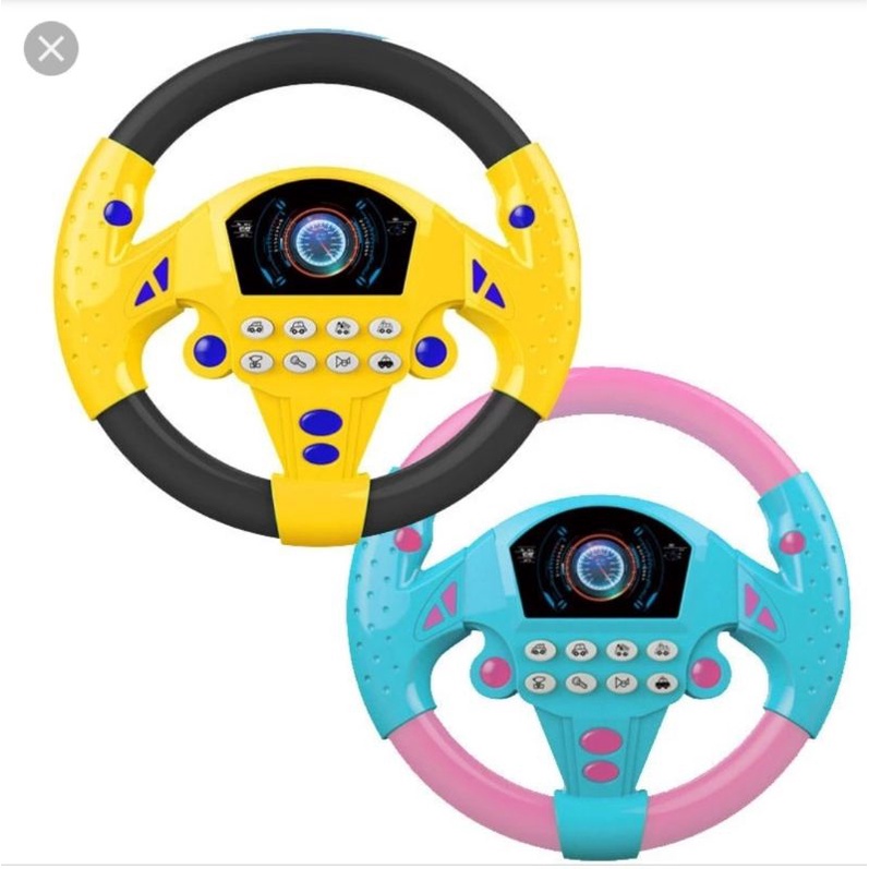 Mainan Setir Setiran Mobil Anak Steering Wheel Musik