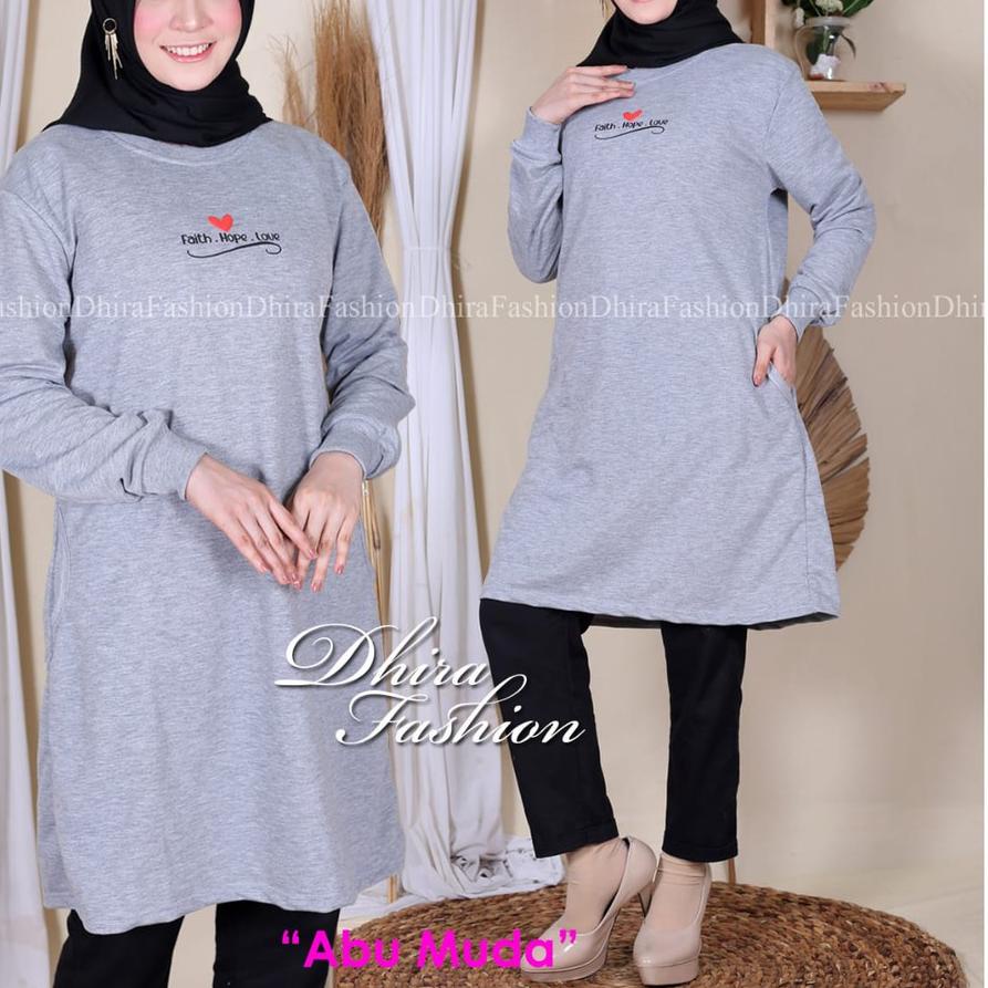 Tunik Kaos Wanita Import