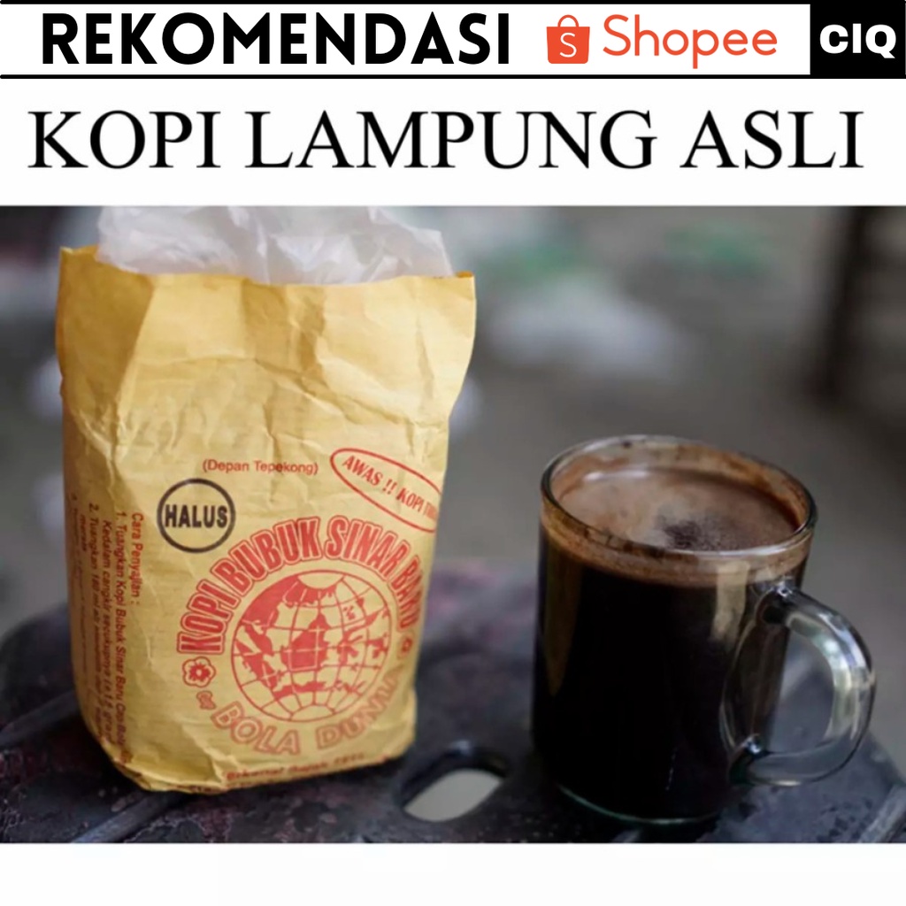 

Kopi Bubuk Bola Dunia Kopi Lampung Bubuk Sinar Dunia 250gr Kopi Bubuk Asli Baru Lampung