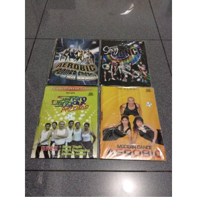 VCD senam aerobik dance 4disc original