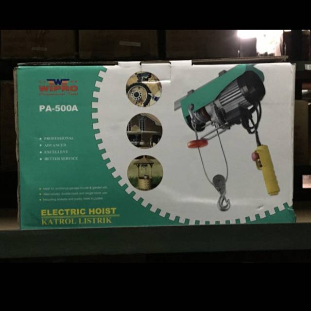 Electric Holst/ Katrol Listrik/ Chain Block Electric PA-500A Wipro