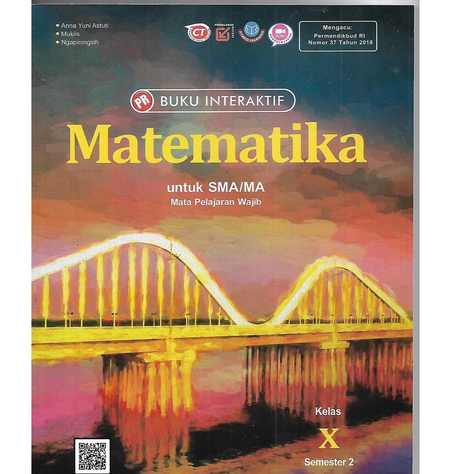 "GH.15Jn22a" Buku LKS/PR Matematika Wajib SMA Kelas 10 11 12, X XI XII Intan Pariwara Semester 1 dan