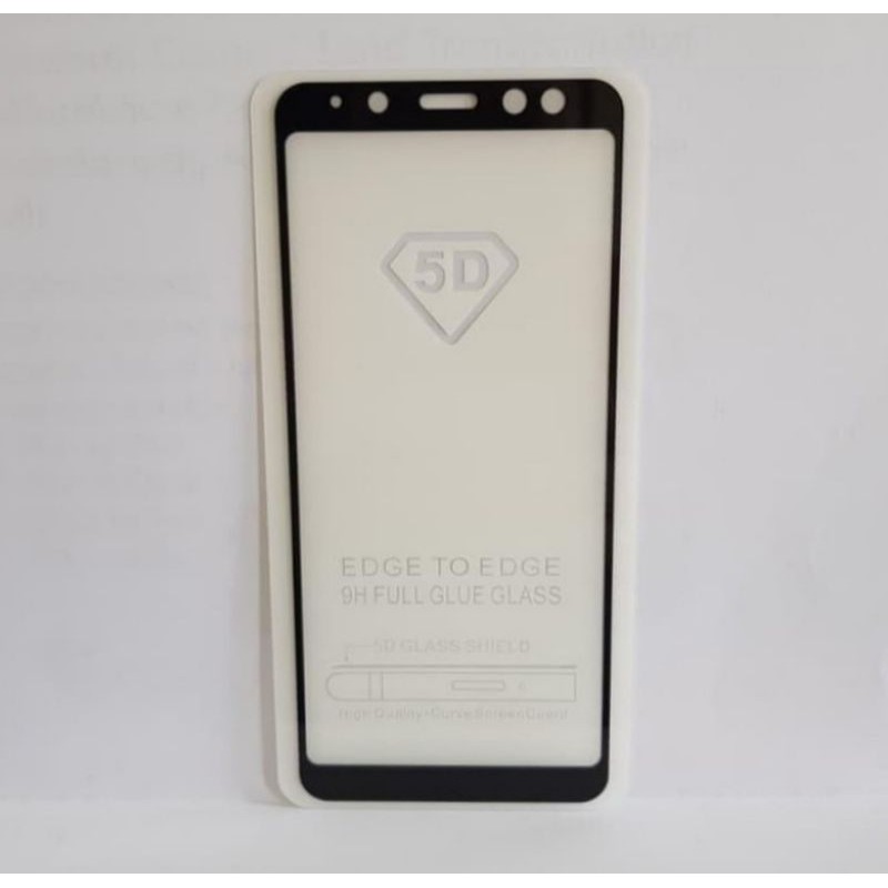 Tempered Glass Full Samsung A6PLUS