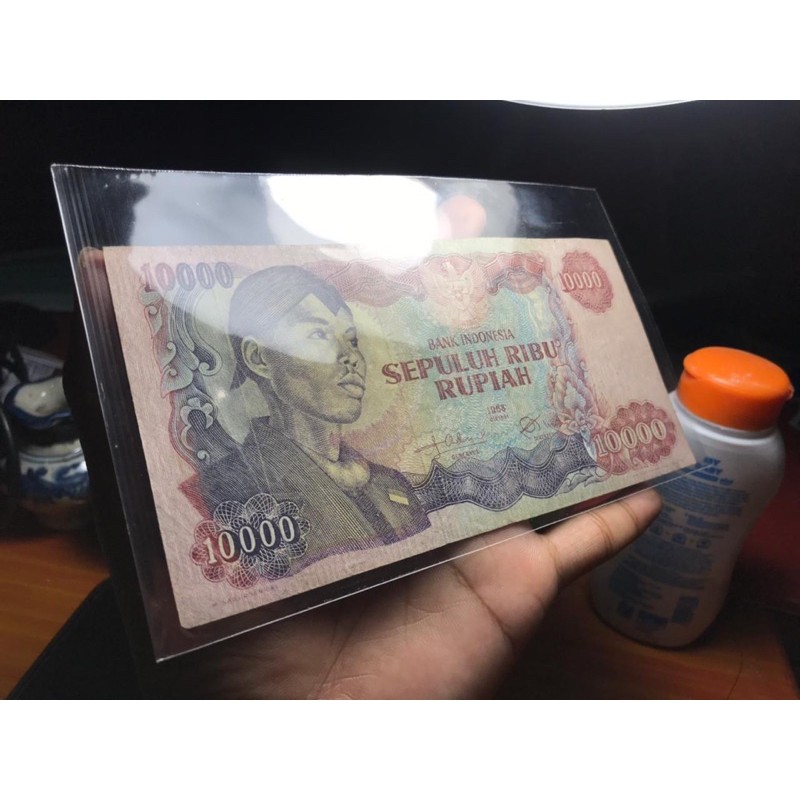 Uang Kuno Sudirman 10000 Rupiah XF 2 Huruf Langka