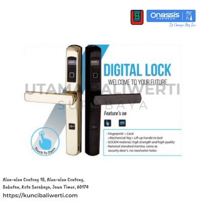 kunci pintu digital onassis Frame D61