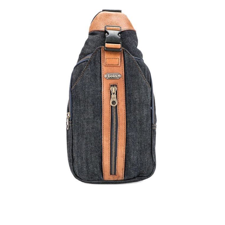 Tas Lois Jeans ORIGINAL 62546 Tas Selempang Sling Pria Cowok