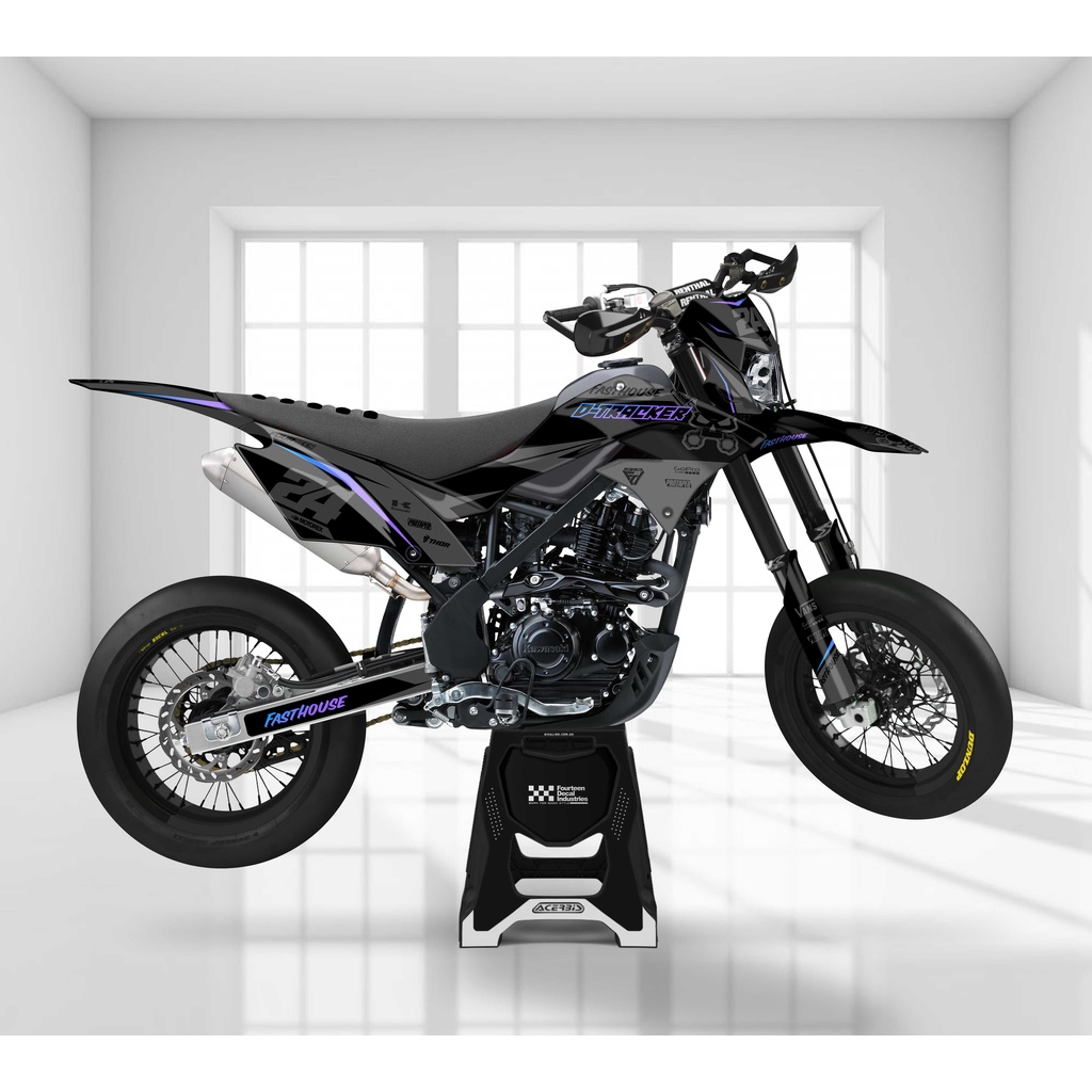 DECAL DTRACKER 150 - stiker dekal motor dtracker full body DTX 10