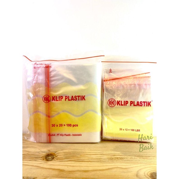 Plastik klip 20x30