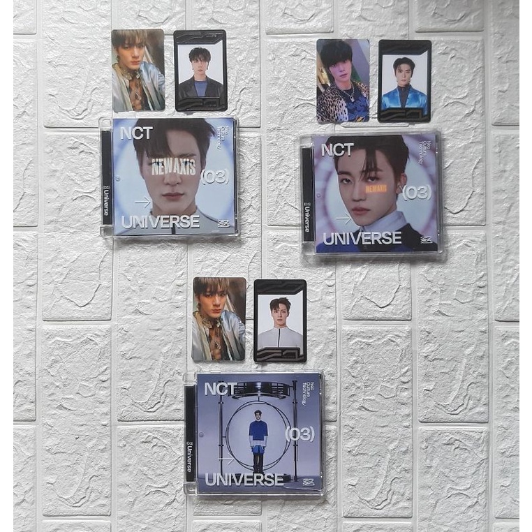 unsealed jewel Pc jeno jewel universe pc jaehyun jewel universe official set  jewel photocard NCT 20