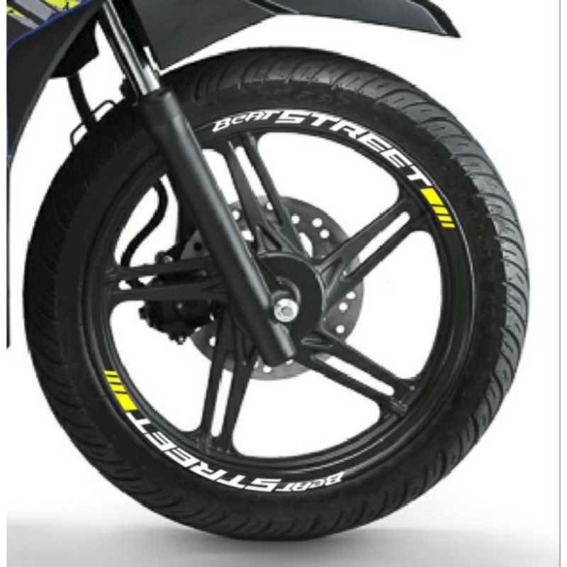 List stiker velg beat street lis pelek