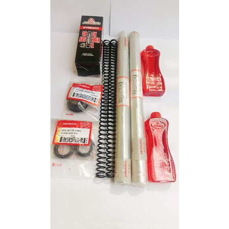 Paket AS SHOCK DEPAN+PER SHOCK+SIL SHOCK+SIL ABU+OIL SHOCK HONDA BLADE/REVO ABSOLUTE KWB
