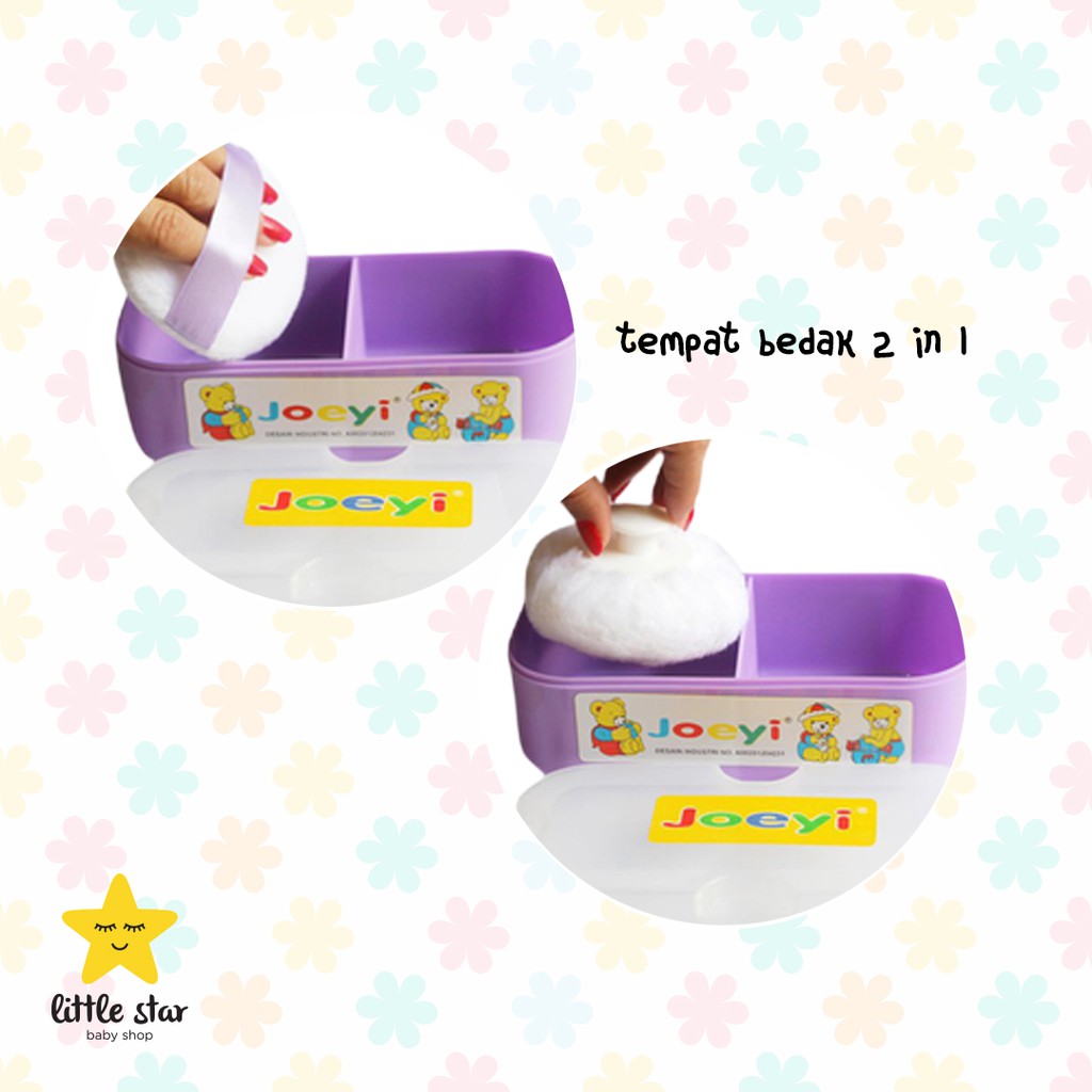 Tempat Bedak Bayi Joeyi | Anti Pecah