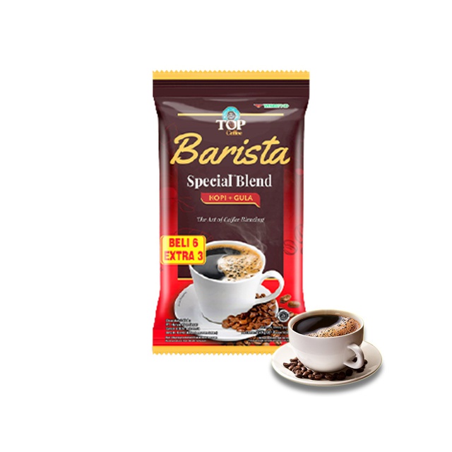 Top Coffee Kopi Barista Special Blend Pack 25 gr isi 6 + 3 pcs - Gambar 2