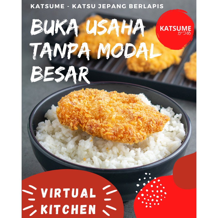  FRANCHISE  KATSU PAKET USAHA KATSUME Makanan  AYAM KATSU 