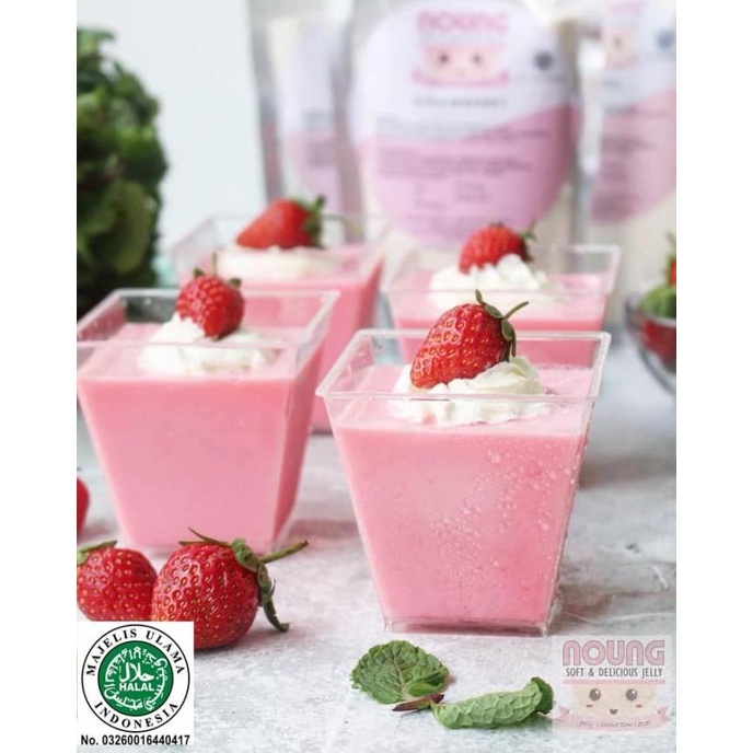 

Bubuk Puding Noung Jelly Strawbery 170 g MURAH Kode 244