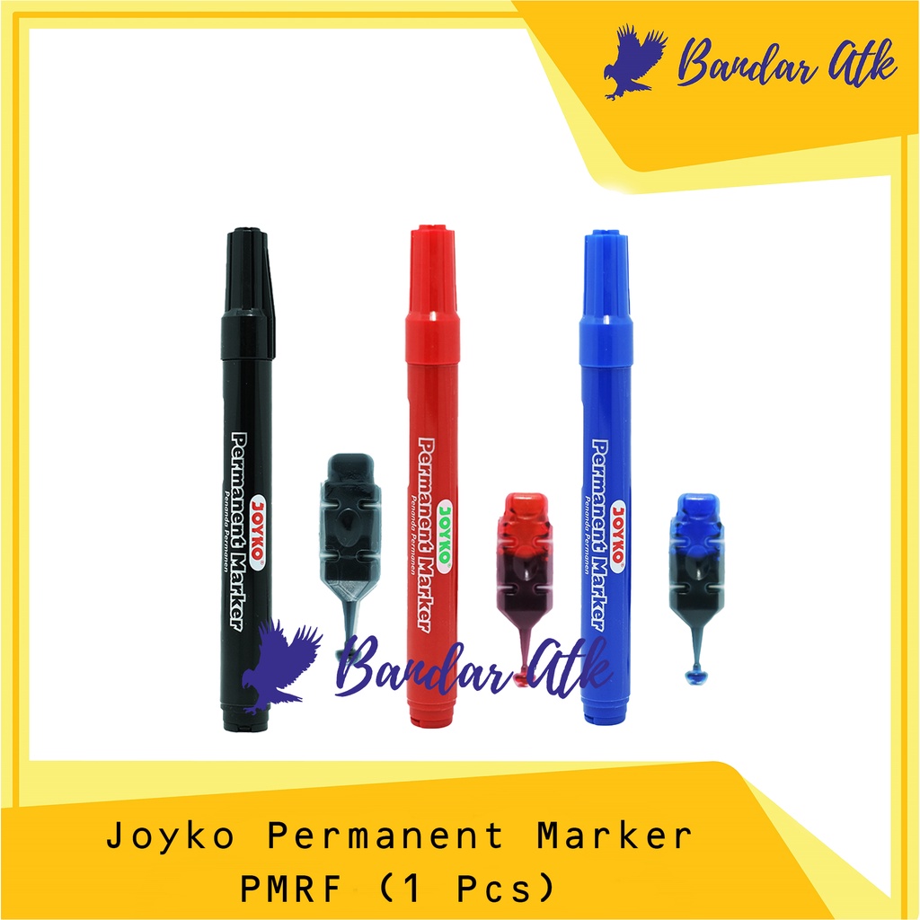 

Spidol Permanen Joyko PM RF Permanent Marker Free Refill [1 PCS]