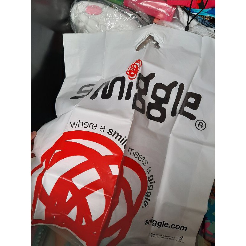 

plastik bag Smiggle singapore