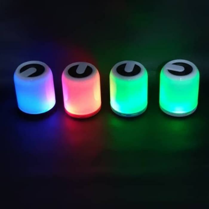 Speaker BLUETOOTH Music Mini A1 + Lampu disco murah ACC Grosir