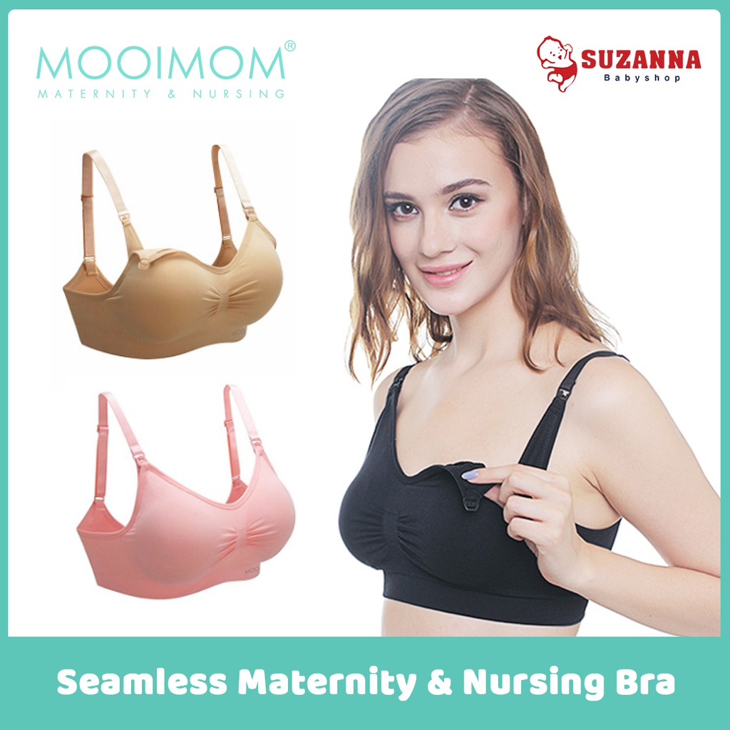 Mooimom Seamless Maternity & Nursing Bra / Bra Menyusui