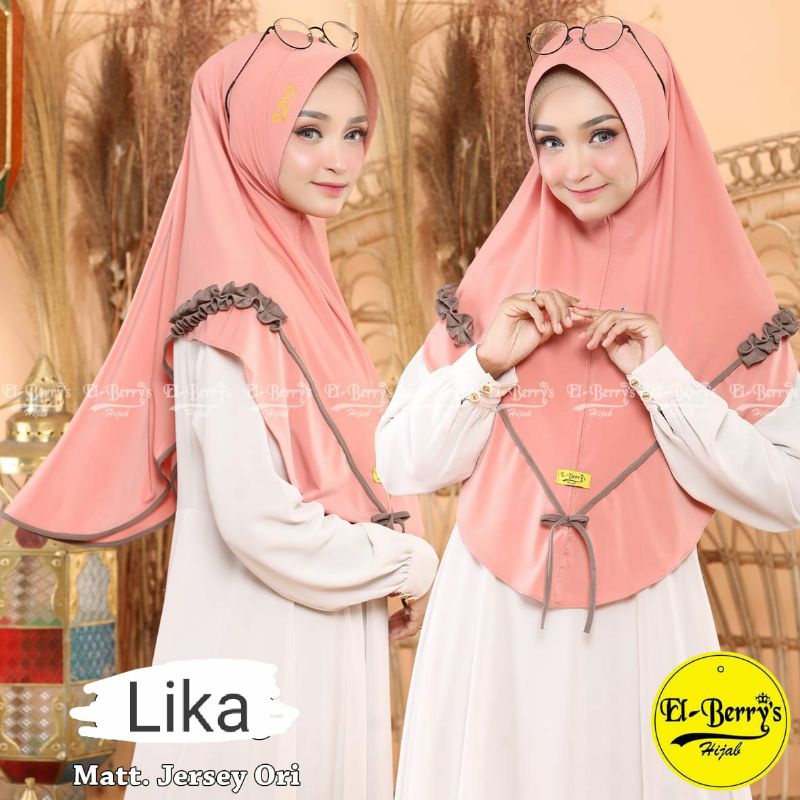 LIKA HIJAB EL BERRY HIJAB MURAH BERKUALITAS