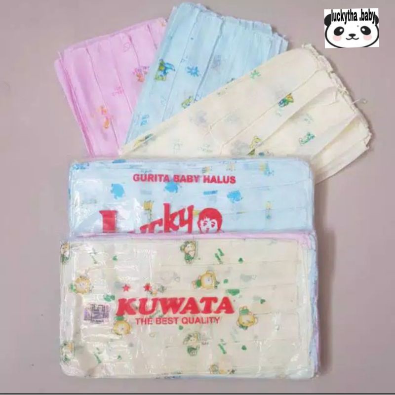 gurita ikat bayi  print SNI / GURITA BAYI / GURITA LUCKY / PERLENGKAPAN BAYI / GURITA LUCKY PRINT