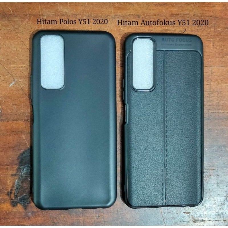 Autofocus Vivo Y51 2020 Silikon Black Vivo Y51 2020 Soft Case