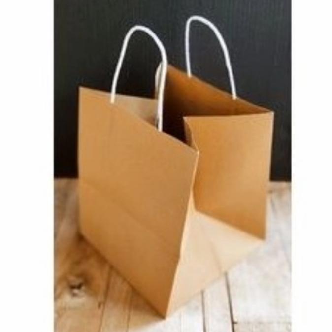 

[COD] Paperbag Kraft 22x22x26cm - per 10pcs [COD]