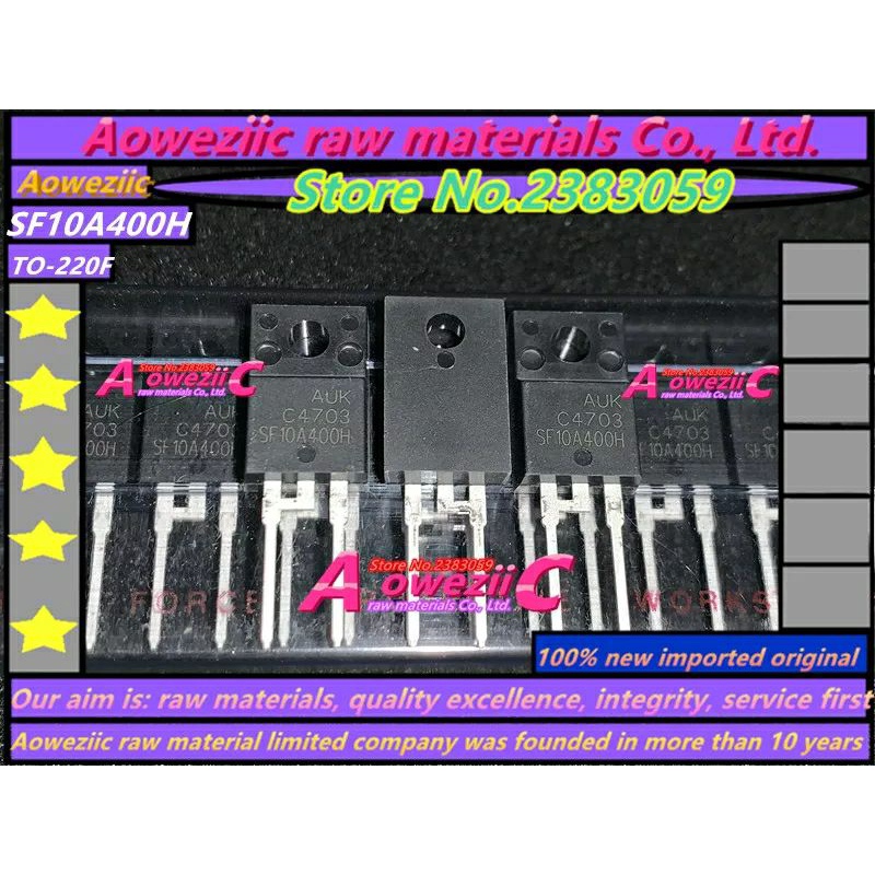 SF10A400H  SF 10A400H SF10A 400H ORI UNTUK LCD TV Plasma Pemulihan Cepat Dioda 10A 400V