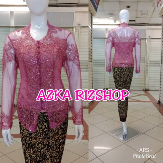 SET KEBAYA WISUDA KEBAYA PAYET LENGAN PANJANG KEBAYA MODERN