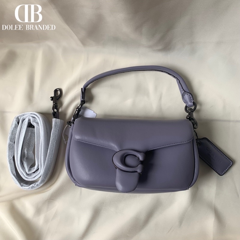 Coach Pillow Tabby Shoulder Bag 18 Purple (C3880)