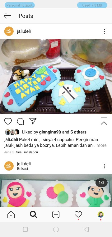 Tersedia Kantong Plastik Untuk Dus Cupcake Isi 9 Atau Bolong 9