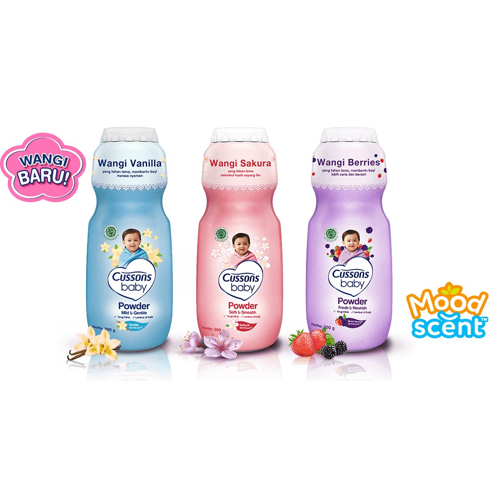 BEDAK 75 + 25 gr CUSSONS Baby Powder Bedak bayi cusson