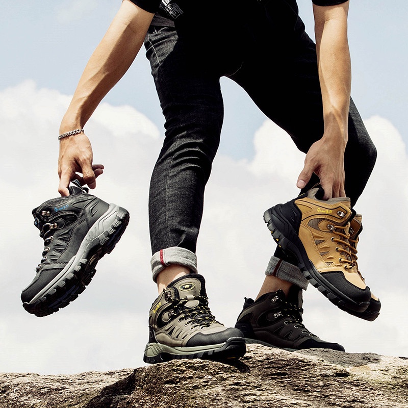 Sepatu outdoor sepatu pria luar ruangan sepatu hiking dan sepatu kerja sepatu boots dan sepatu WADING shoe sepatu sneakers outdoor