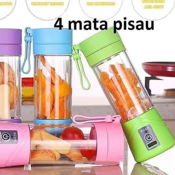 ✯ ANQI1888 Juice cup blender mini portable / USB blender juicer / Alat pembuat jus HM-03 ✽