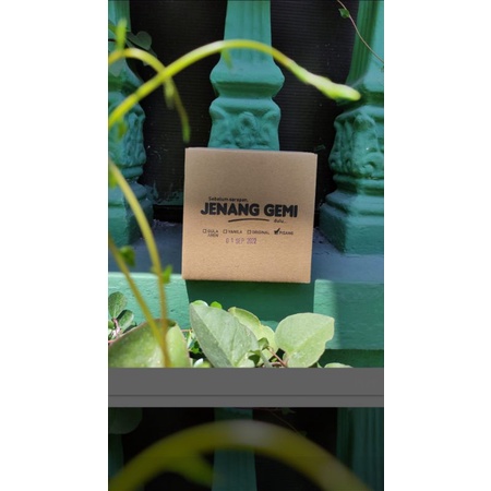 Jenang Gemi 15 sachet Obat Herbal Asam Lambung Maag Umbi Garut-Pisang