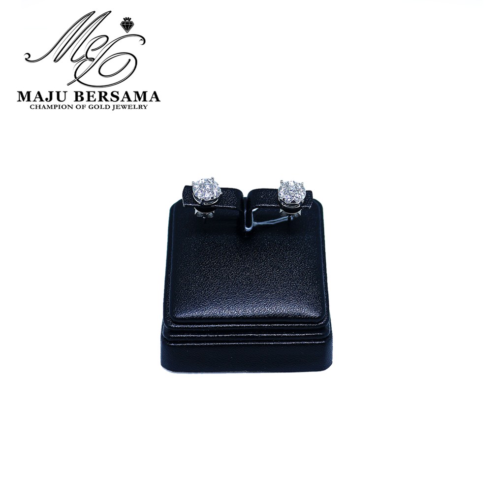 Anting Berlian Eropa Sepasang Asli Model Stud C