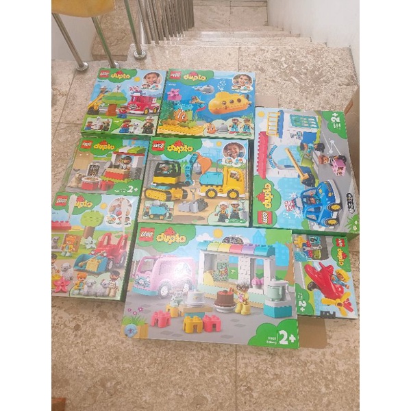 ORIGINAL LEGO DUPLO SECOND PRELOVED BEKAS LENGKAP TERAWAT LIKE NEW 10901 10902 10931 10910 10927 109