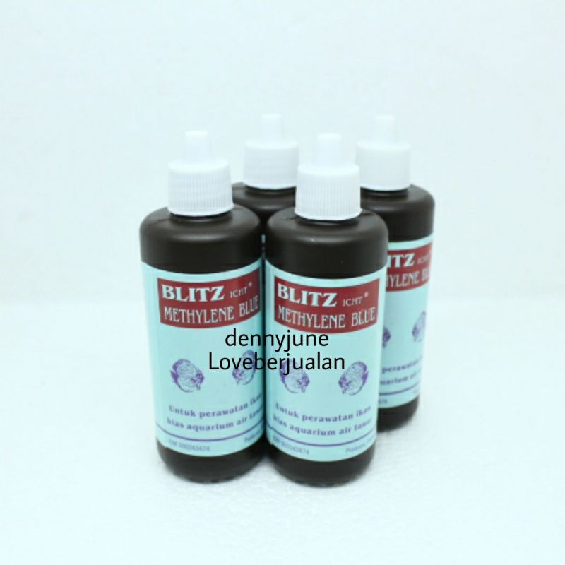 Fish All Blitz Itch - Methylene Blue dan White Spot Obat Jamur ikan hias