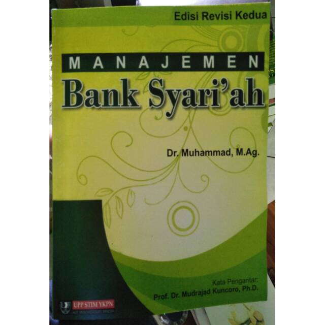 Jual Manajemen Bank Syariah Edisi Revisi Ke 2 Dr Muhammad | Shopee ...