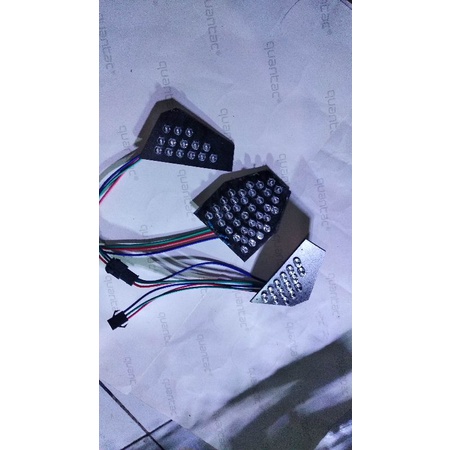 PCB LED stoplamp Strobo / for running 8 mode Vario LED old