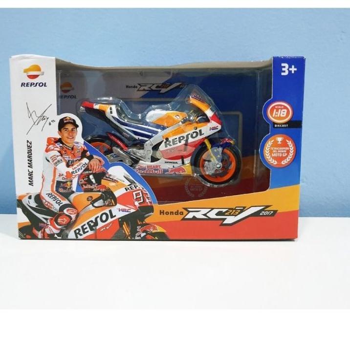 Terbaik Maisto Moto gp Marc Marquez Miniatur Motor MotoGP Honda RC213V Honda Repsol Marc Marquez Ska
