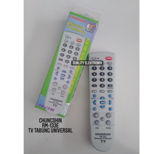 REMOTE TV UNIVERSAL TABUNG RM-133E CHUNSIN